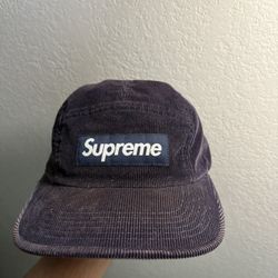 Supreme Corduroy Camp Cap