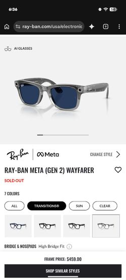 Meta Ray-Ban Wayfarer