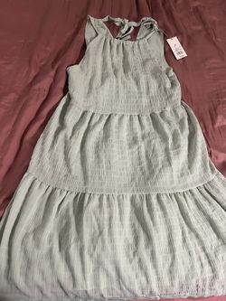 Xs Woman Dress Light Green 