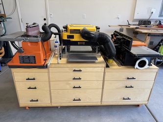 Jointer - Planer - Sander Station