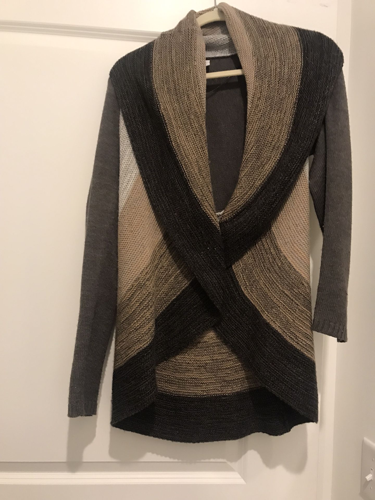 Acrylic Shawl Sweater