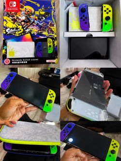 Splatoon switch oled