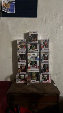 MStar Wars Funko Pop Collection Lot – 13pcs (negotiable)