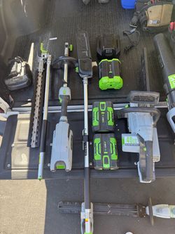 EGO Power+ Cordless Outdoor Tool Set with Batteries