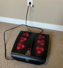 Sharper Image Shiatsu Deep Kneading Heat Foot Massager