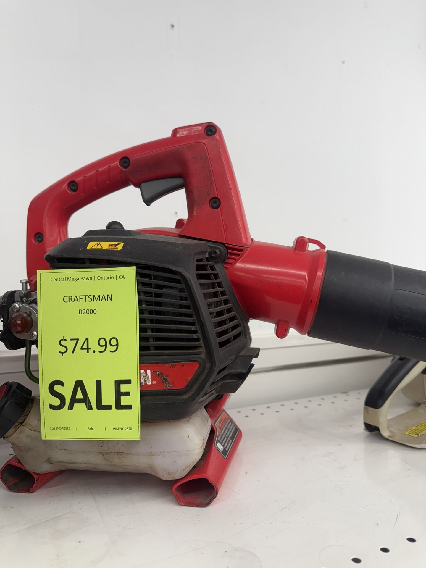 Craftsman B2000 (WMP012520) π