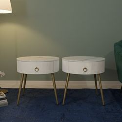 Marble End Tables 