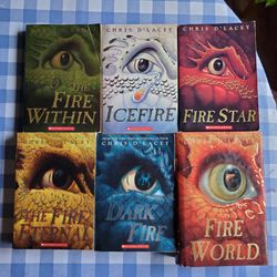 Last Dragon Chronicles 6-book Set by Chris D'Lacey, The Fire Within, Fire World