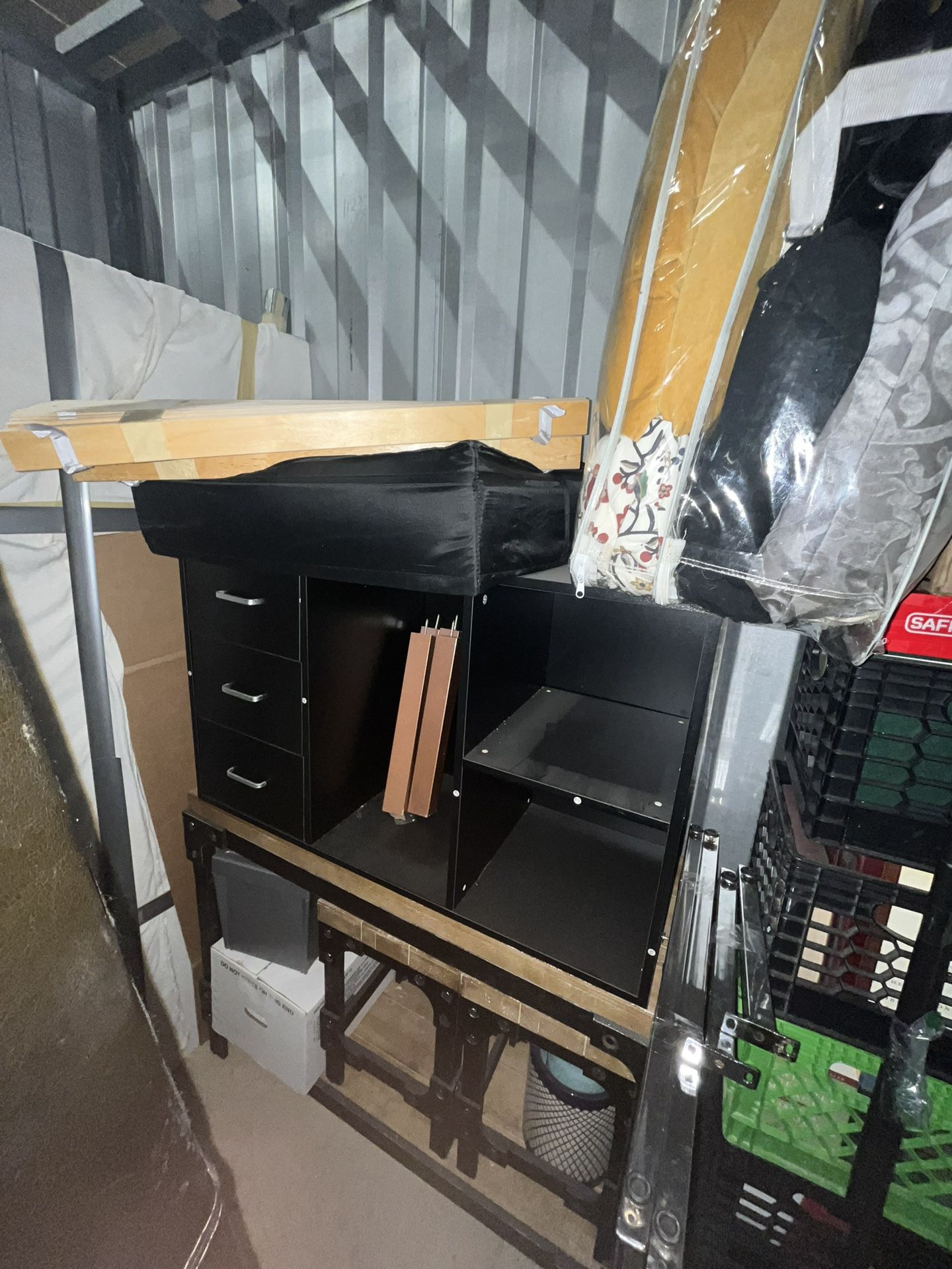Office Stand with Drawer Storage 