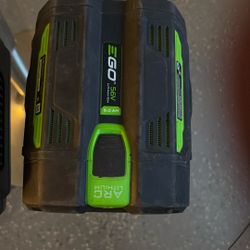 Ego 56v 5.0 AH Battery And Charger 