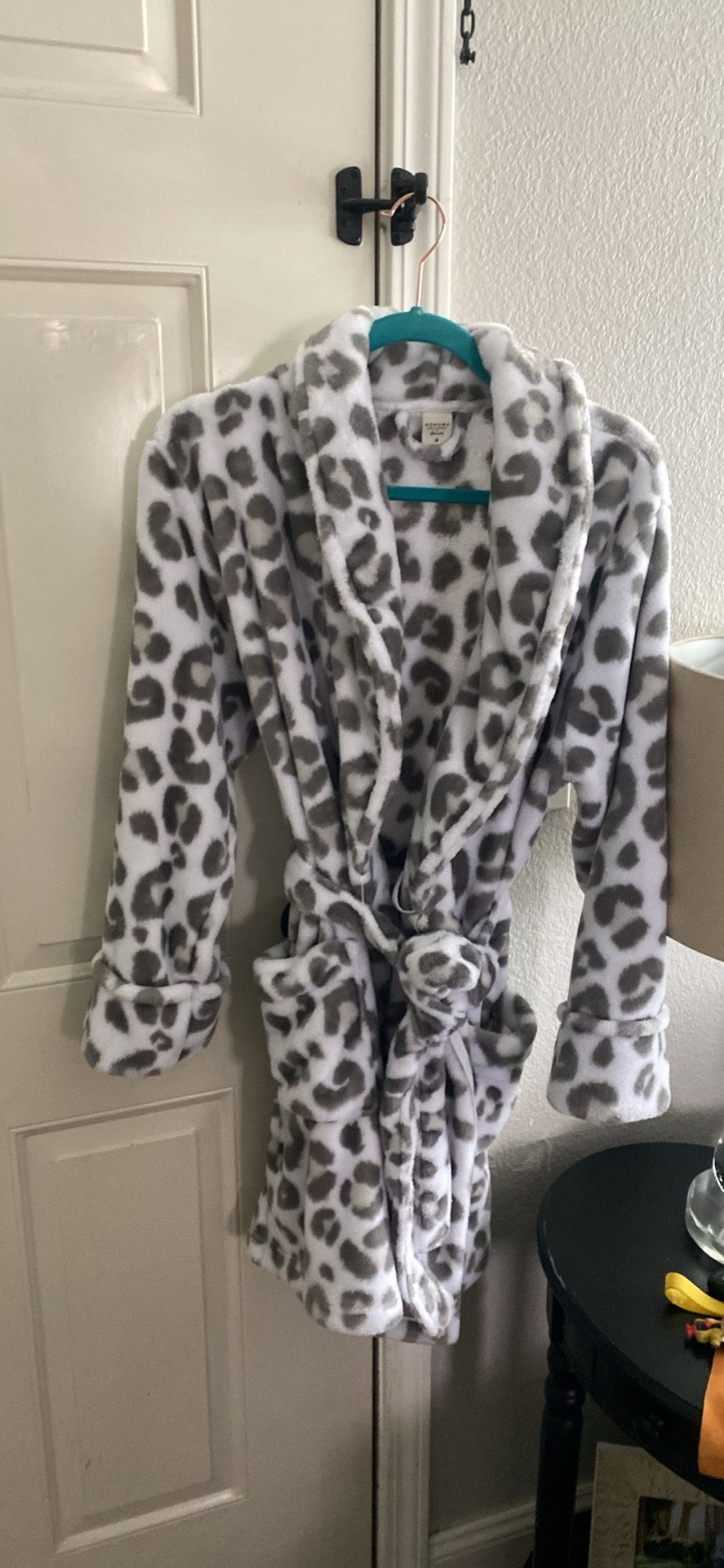 Snow Leopard Robe