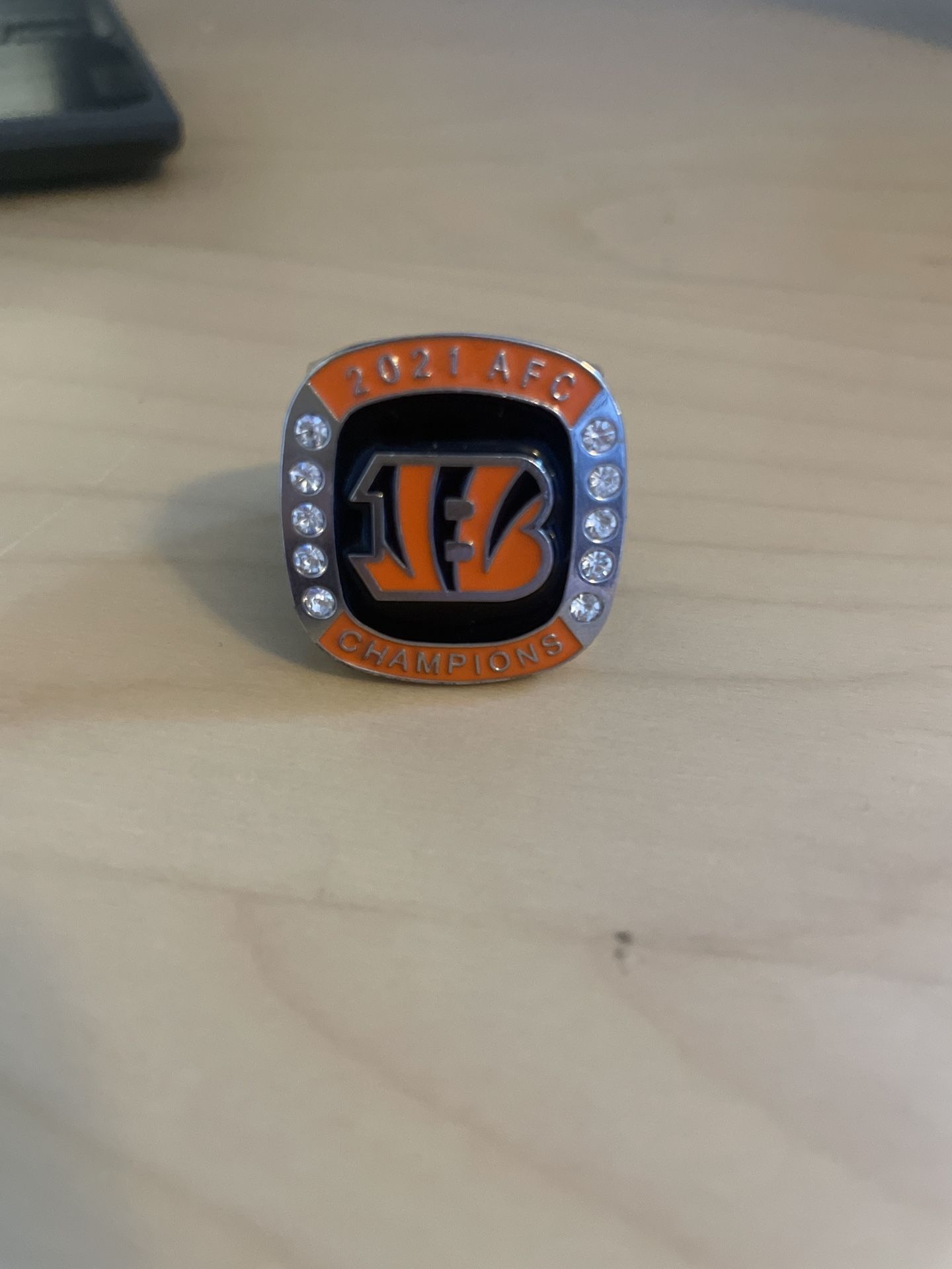 Bengals AFC Champion Ring Season Ticket Holder Exclusive