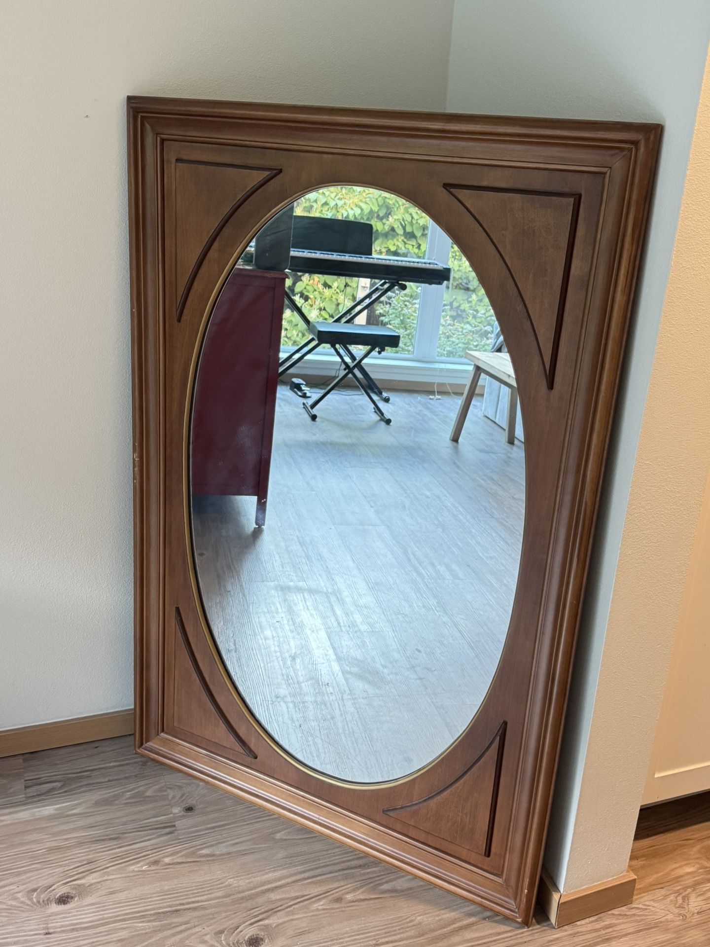 Beautiful Real Wood Mirror