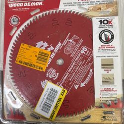 10in. x 90-Tooth Ultimate Polished Finish Saw Blade for Wood