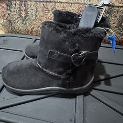 Size 9 Mos, Faded Glory, Black Boots