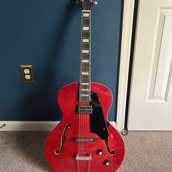 Redid Hollow Body Electric Guitar (Epi Century Style)