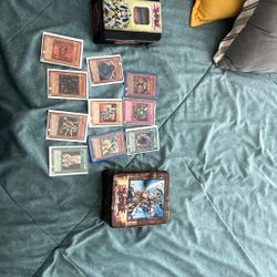 Yu-gi-oh Cards And Case Antique 