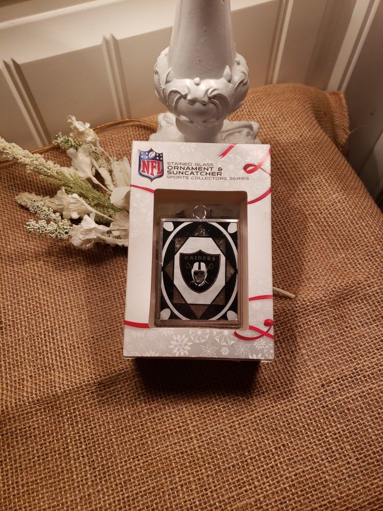 NFL stained glass suncatcher