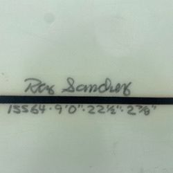 Tribute long board nose rider