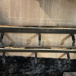 5th gen 4 runner OEM running boards chrome detail