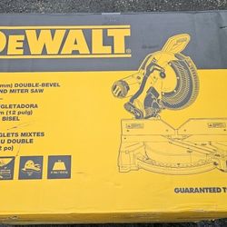 Dewalt Dual Bevel Miter Saw