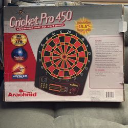 Cricket Pro 450 Electronic Soft Tip Dart Game