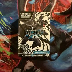 Pokemon Black Bolt Booster Bundle