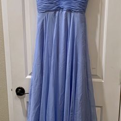 Light blue/Periwinkle holiday/prom dress