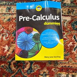 Pre-Calculus For Dummies