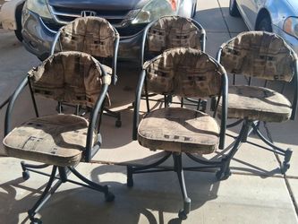 Chairs on casters