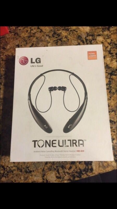 LG Bluetooth headphones