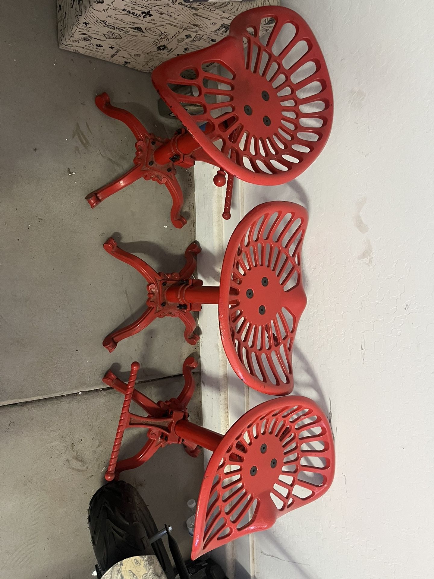 Red Bar Stools