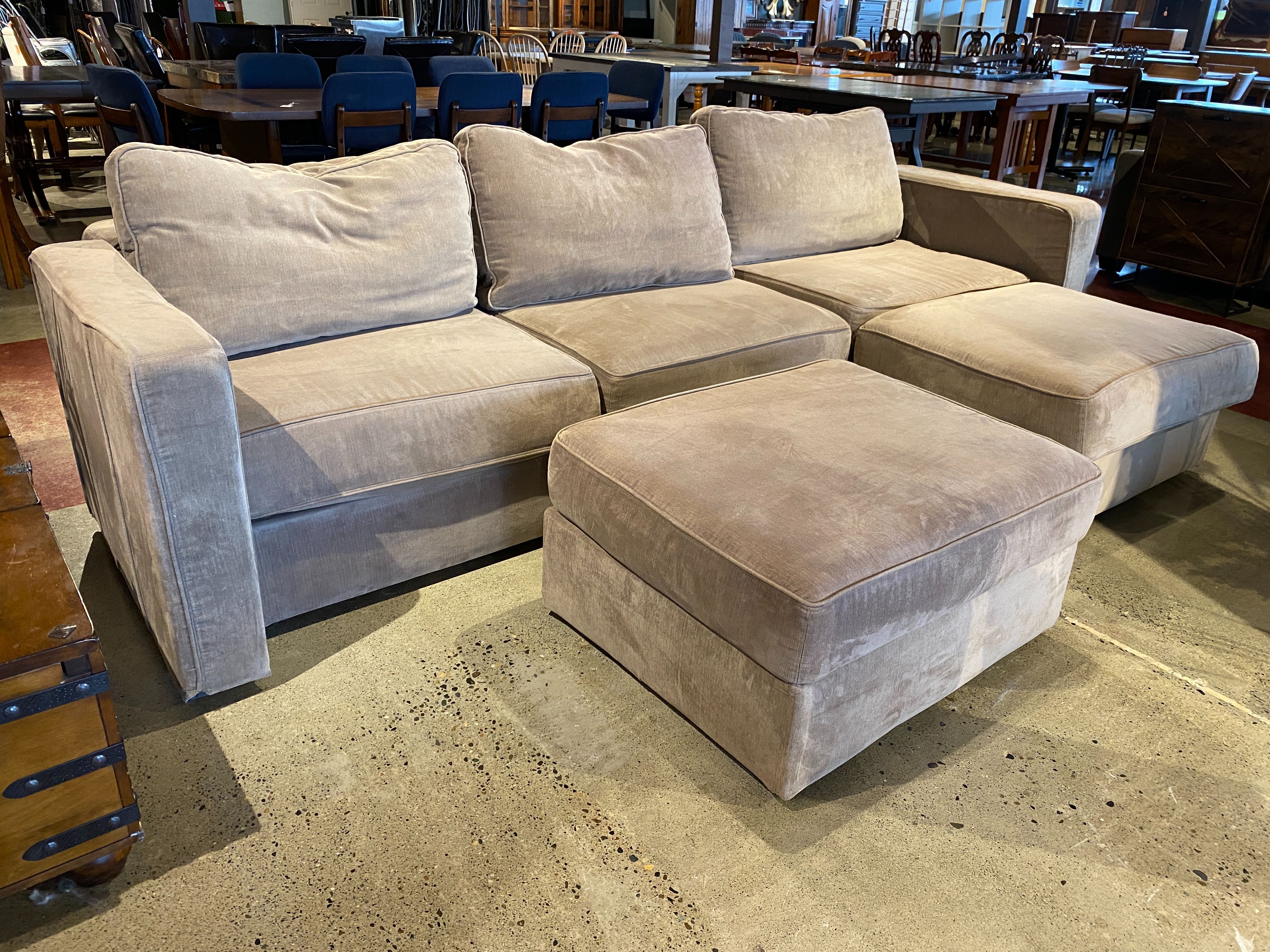 LOVESAC Modular Sectional w/ Ottoman