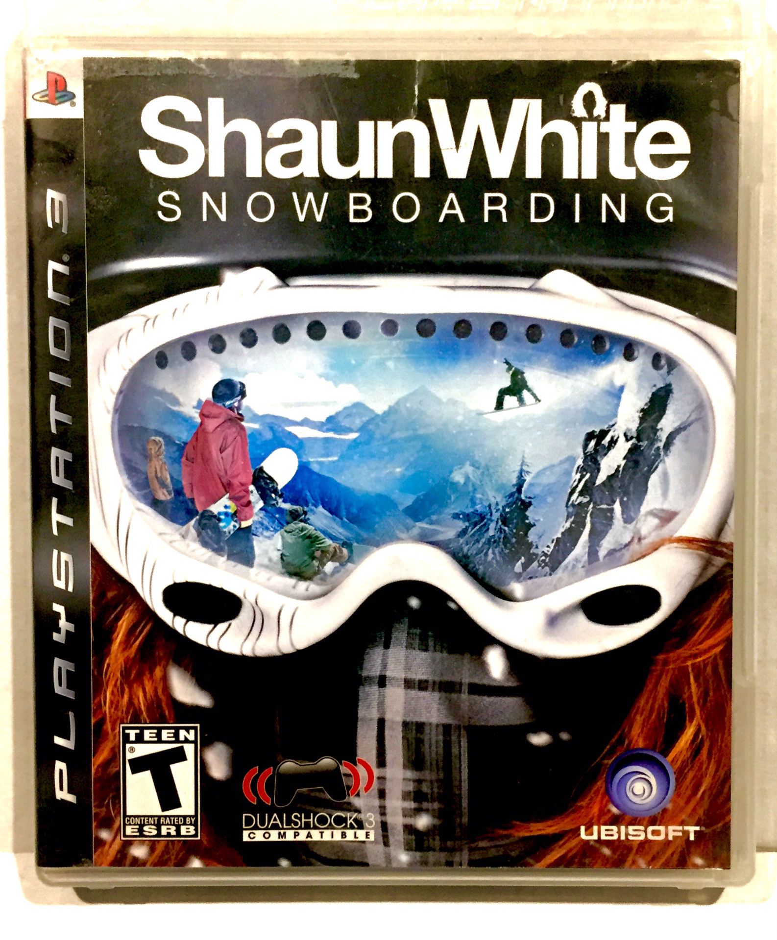 Shaun White snowboarding on PS3