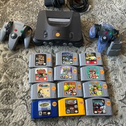 N64 Console   12 Games