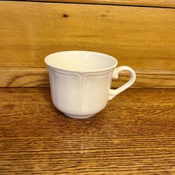 Vintage Japan Federalist Ironstone White Coffee Mugs/tea Cups 8oz. 4238