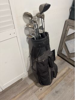 Golf clubs with bag - best offer