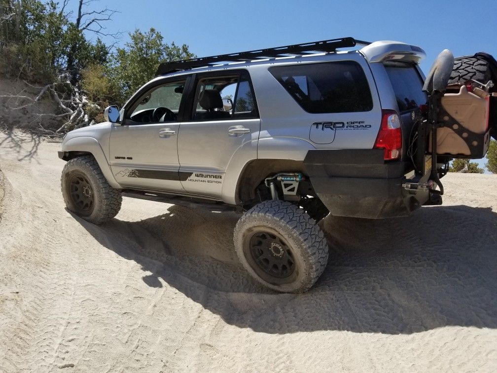 Prinsu design aluminum roof rack for 4runner 4th gen
