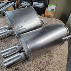 Mufflers OEM Subaru WRX. Only 60 Miles
