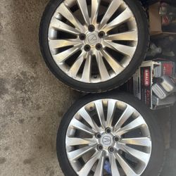 4 ACURA RLX OEM tires 19x8