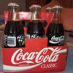 Jeff Gordon 1995 Winston Cup Champion Edition Coca Cola Bottles 