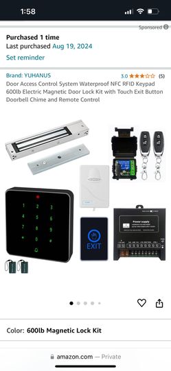Electric Magnetic Door Lock