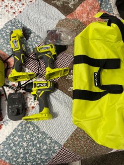 Brand new Ryobi cordless power tool kit