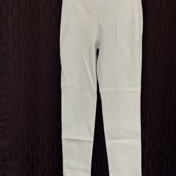Petit White Stretch Leggings 4p
