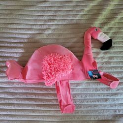 Flamingo dog costume. So Cute On. XL New