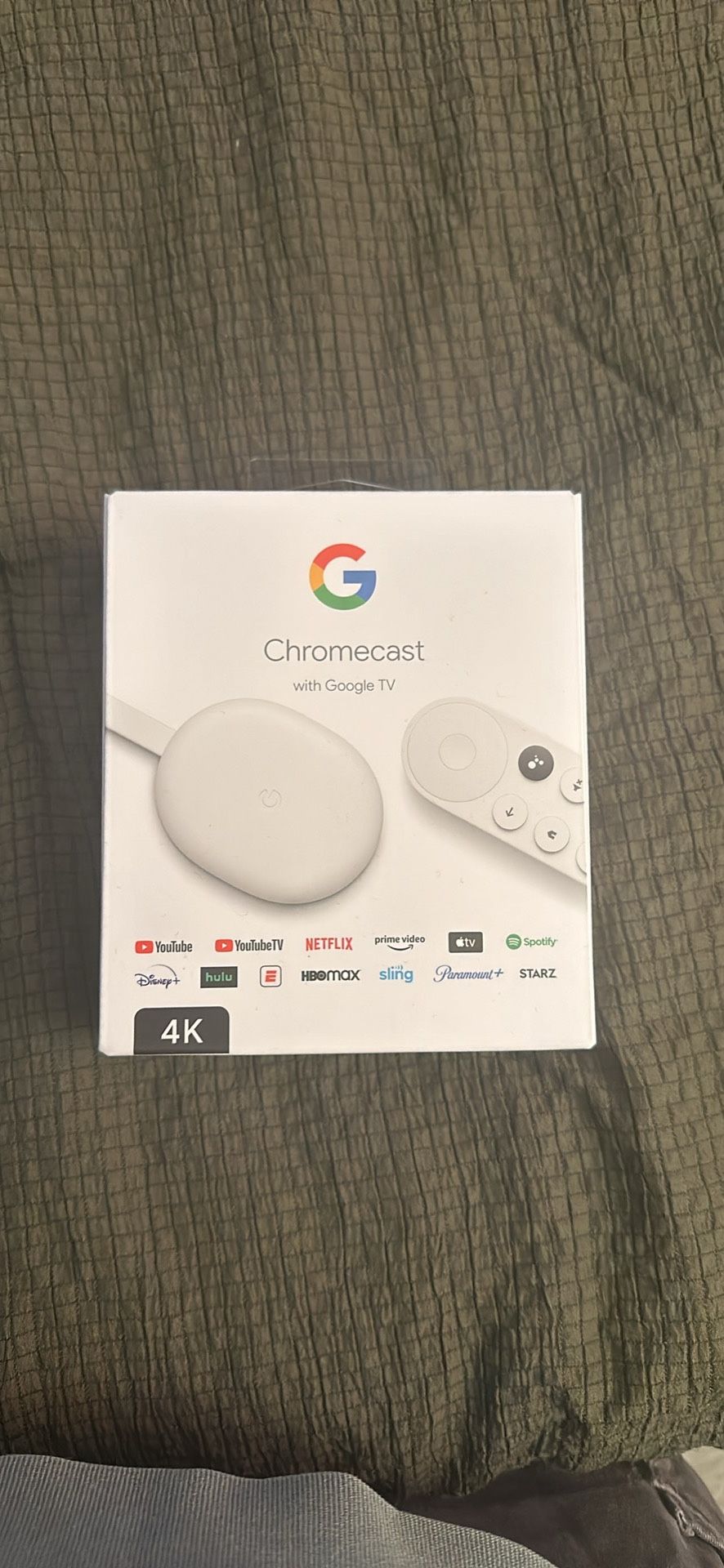 4K Chromecast with google TV 