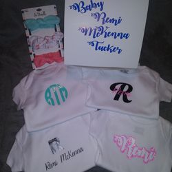 Personalized Baby Onesies