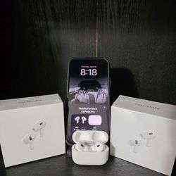 AirPods Pro 2nd Generation With Type C MagSafe Charging Case New Active Noise Canceling Earphones Unopened