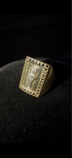 10k Gold St. Jude Ring