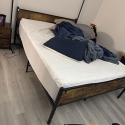Queen size bed frame